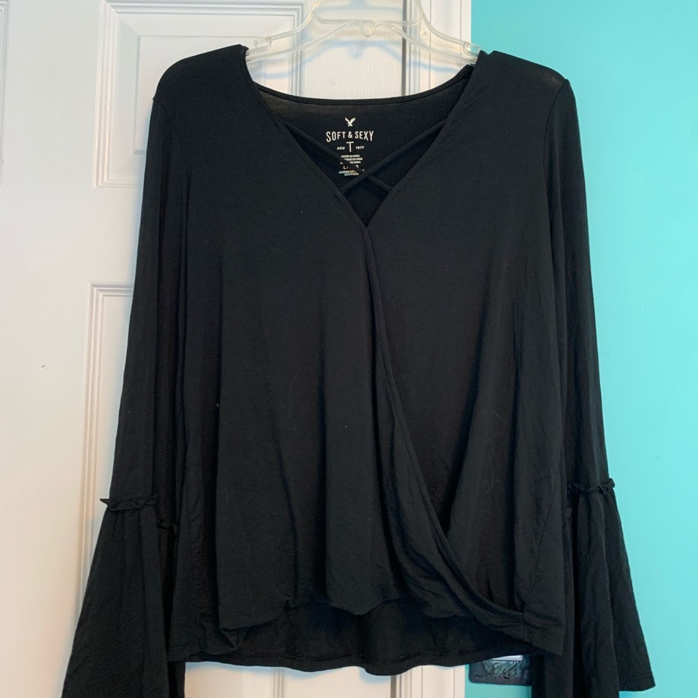 american eagle “soft & sexy” long sleeve top